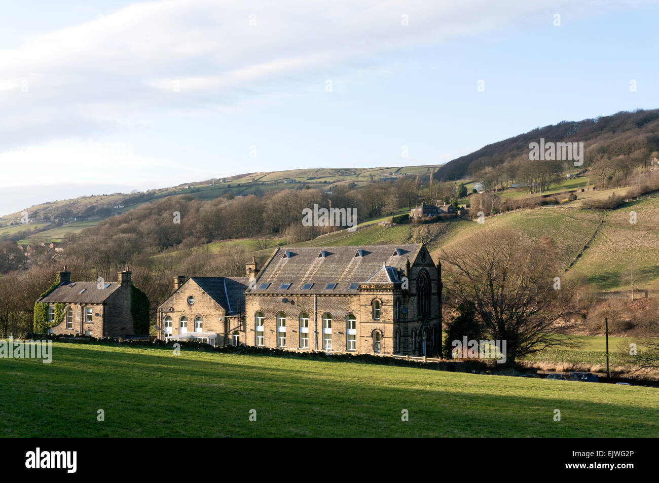 Former chapel at Brearley, now converted to apartments, Luddenden Foot