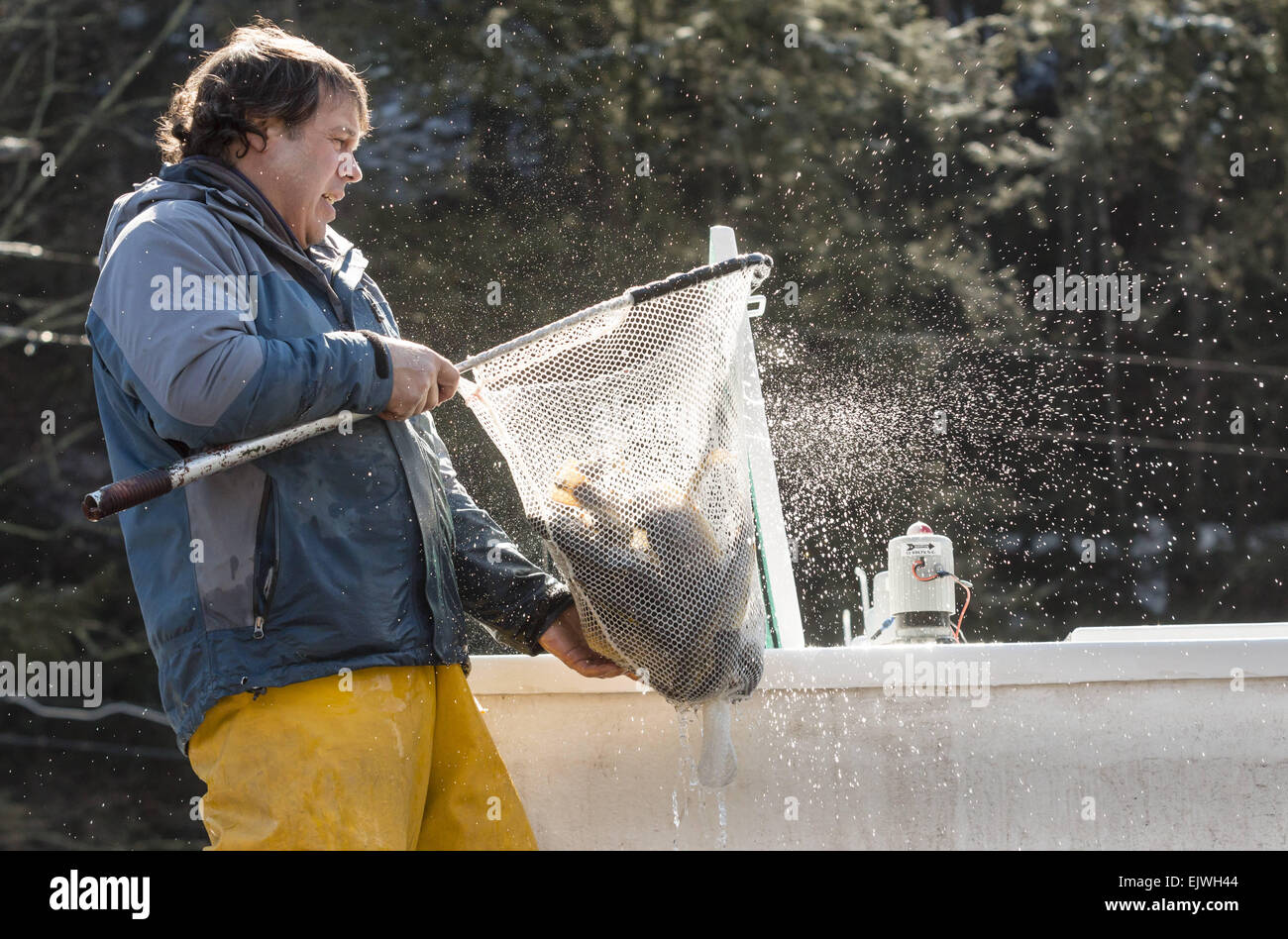 Myers Grove, N.Y, USA. 1st Apr, 2015. JOE GENNARINO of the Department
