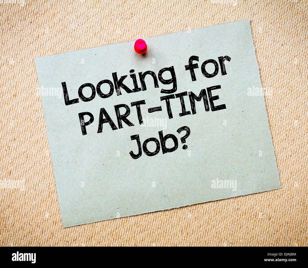 Part time job hi-res stock photography and images - Alamy