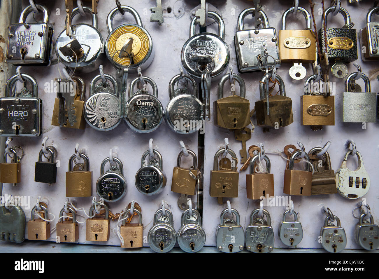 Locks and keys Stock Photo Alamy