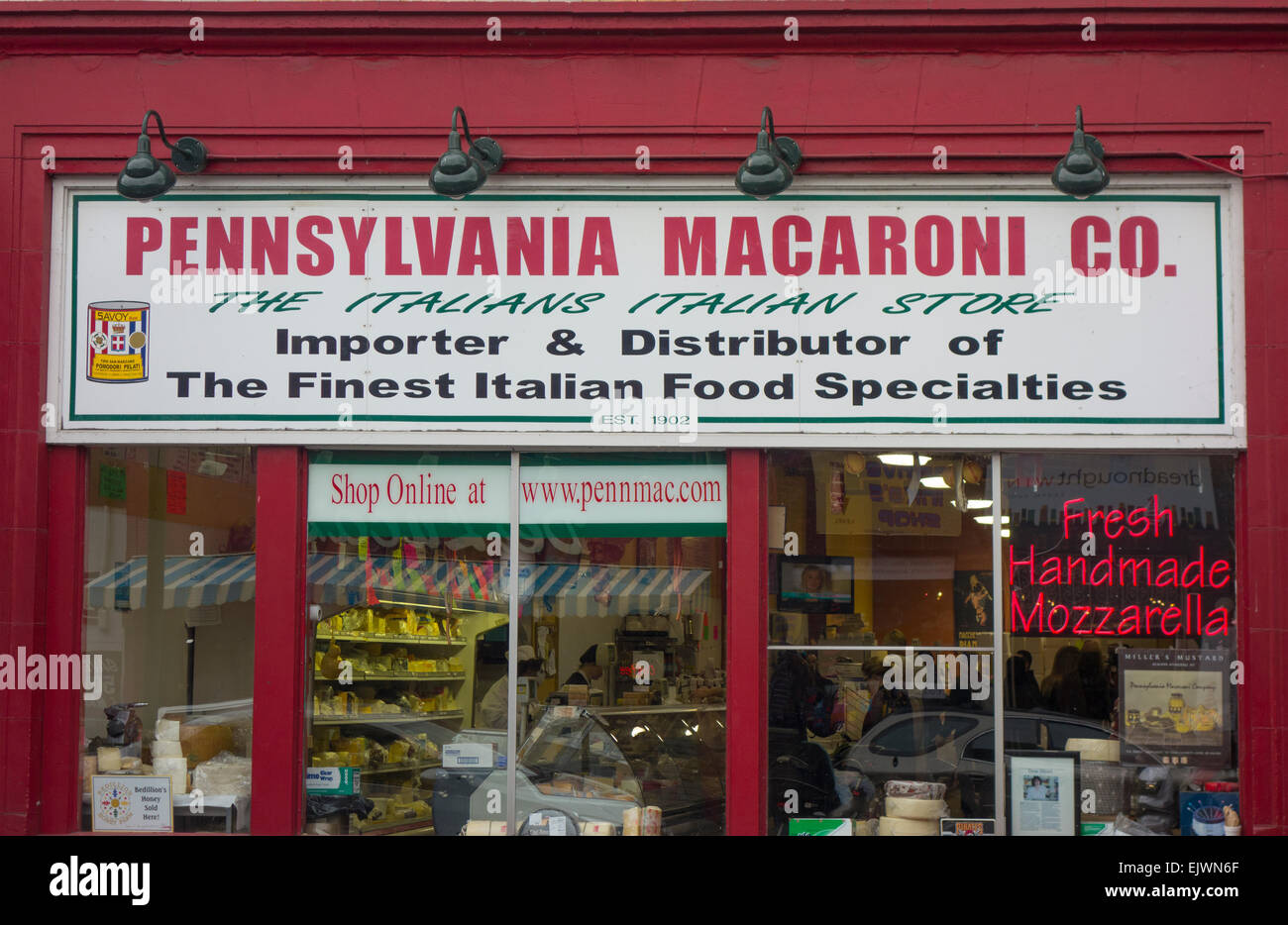 Pennsylvania Macaroni company Pittsburgh PA Stock Photo