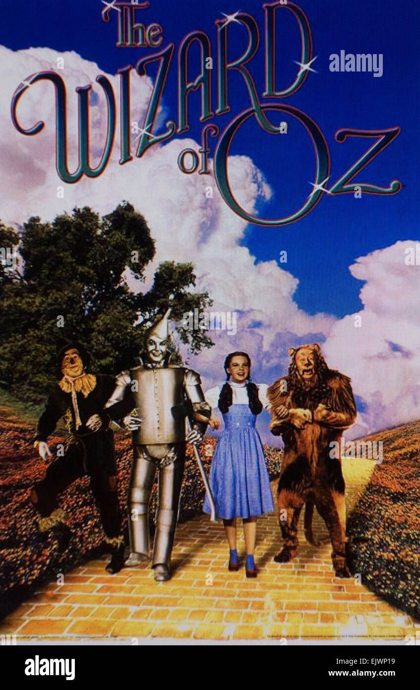 'WIZARD OF OZ' movie poster Stock Photo