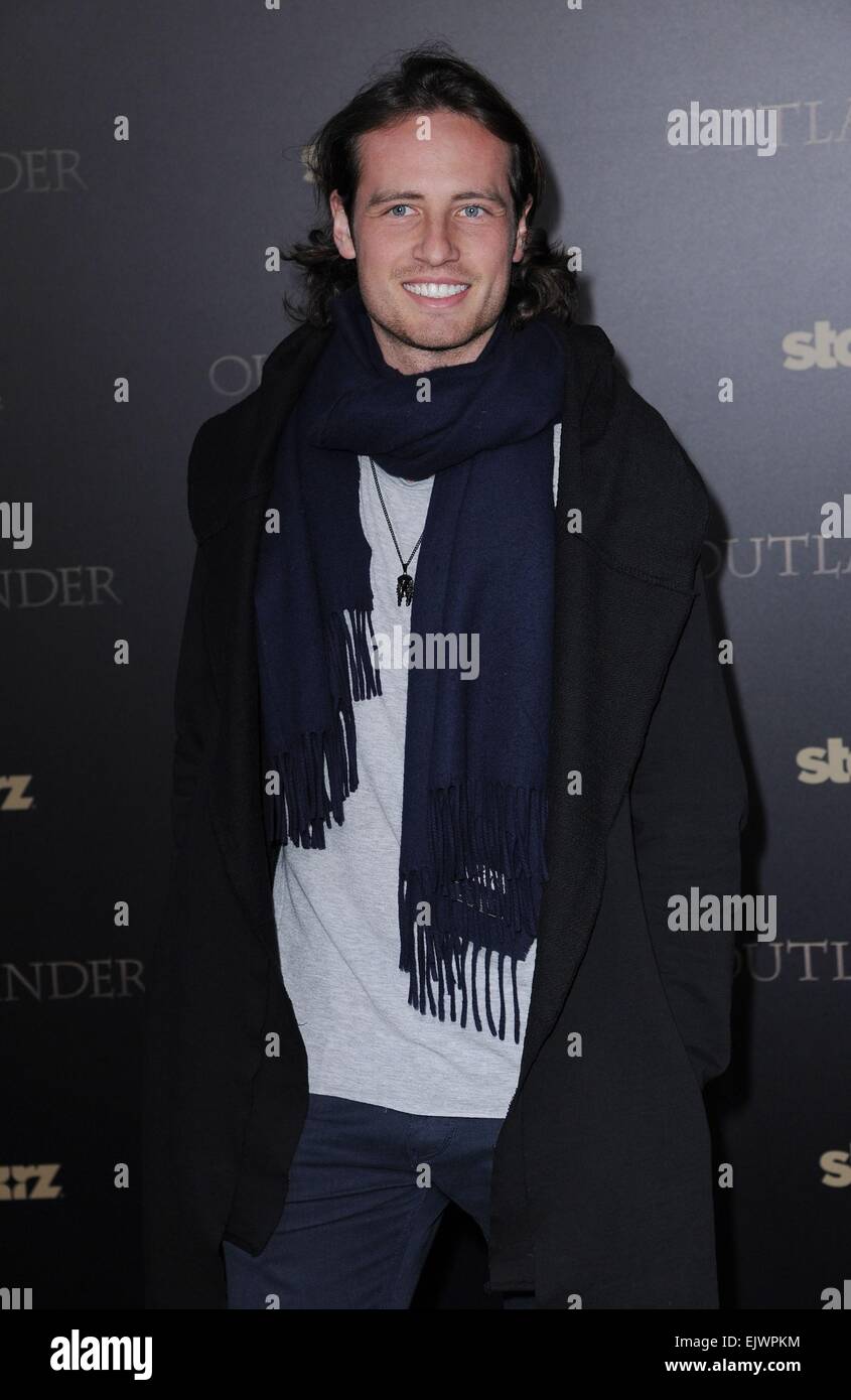 New York, NY, USA. 1st Apr, 2015. Mix Diskerud at arrivals for OUTLANDER Mid-Season Premiere, Ziegfeld Theatre, New York, NY April 1, 2015. Credit:  Kristin Callahan/Everett Collection/Alamy Live News Stock Photo