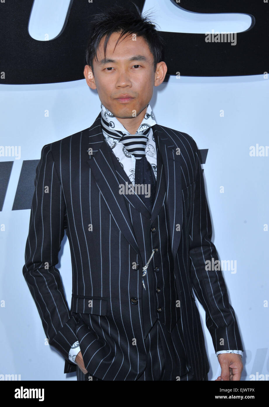 Los Angeles, California, USA. 1st Apr, 2015. James Wan attending the