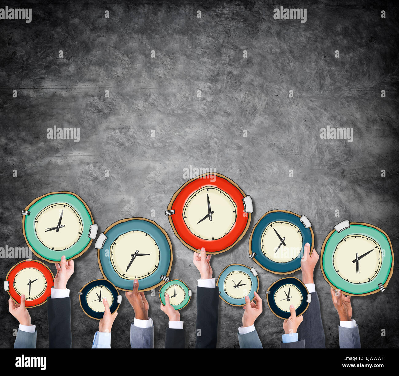 Hands holding clock hires stock photography and images Alamy