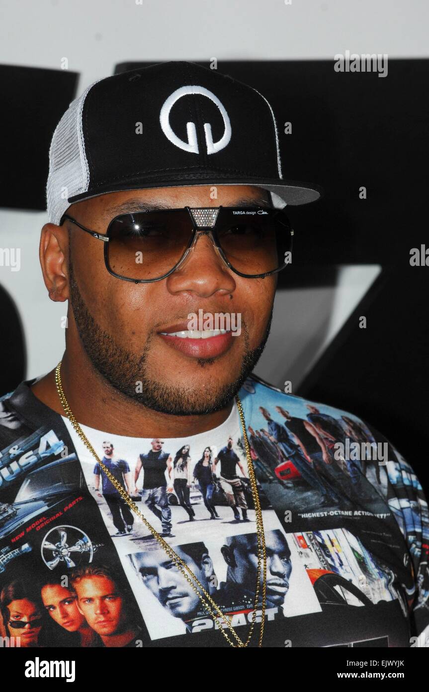 Los Angeles, CA, USA. 1st Apr, 2015. Flo Rida at arrivals for FURIOUS 7 ...