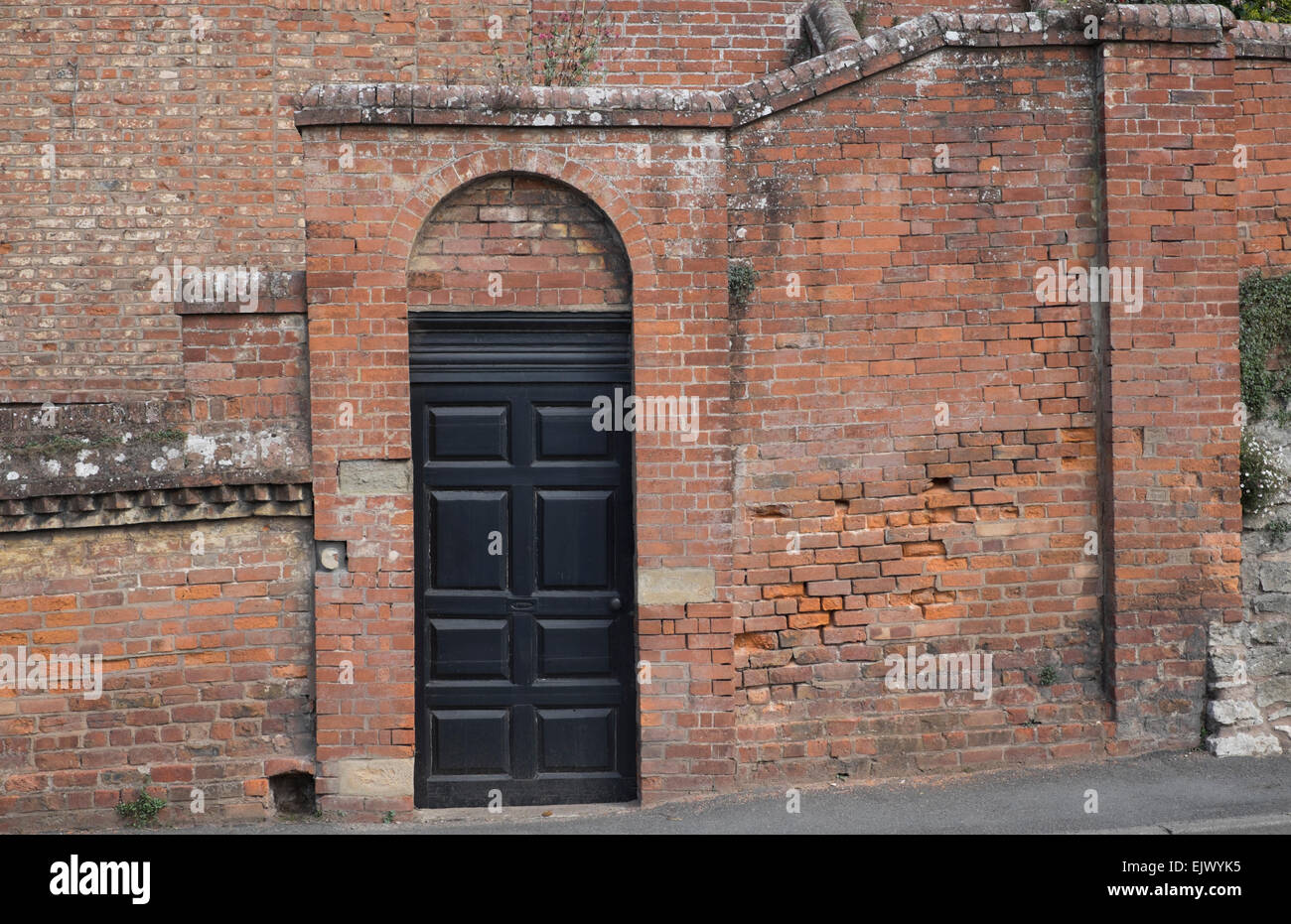 House and walls of Ledbury Park Stock Photo Alamy