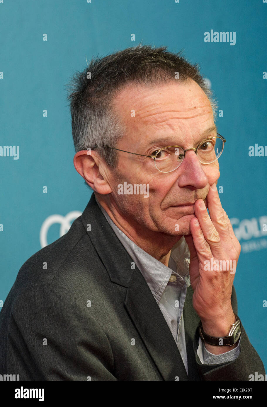 Berlin, Germany. 01st Apr, 2015. French director Patrice Leconte arrives for the German premiere of 'Une heure de tranquillite' in Berlin, Germany, 01 April 2015. The movie will be released in German cinemas on 16 April. Photo: PAUL ZINKEN/dpa/Alamy Live News Stock Photo