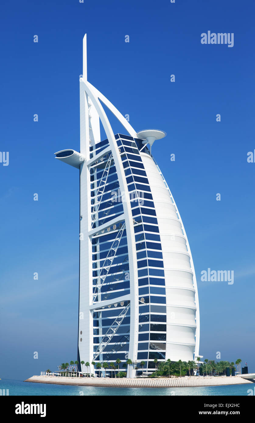 Burj Al Arab Hotel, Dubai. Stock Photo