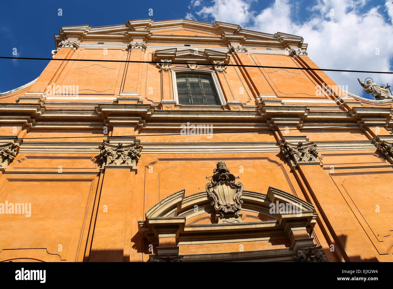 Bologna Cathedral Duomo San Pietro. Italy Stock Photo Alamy