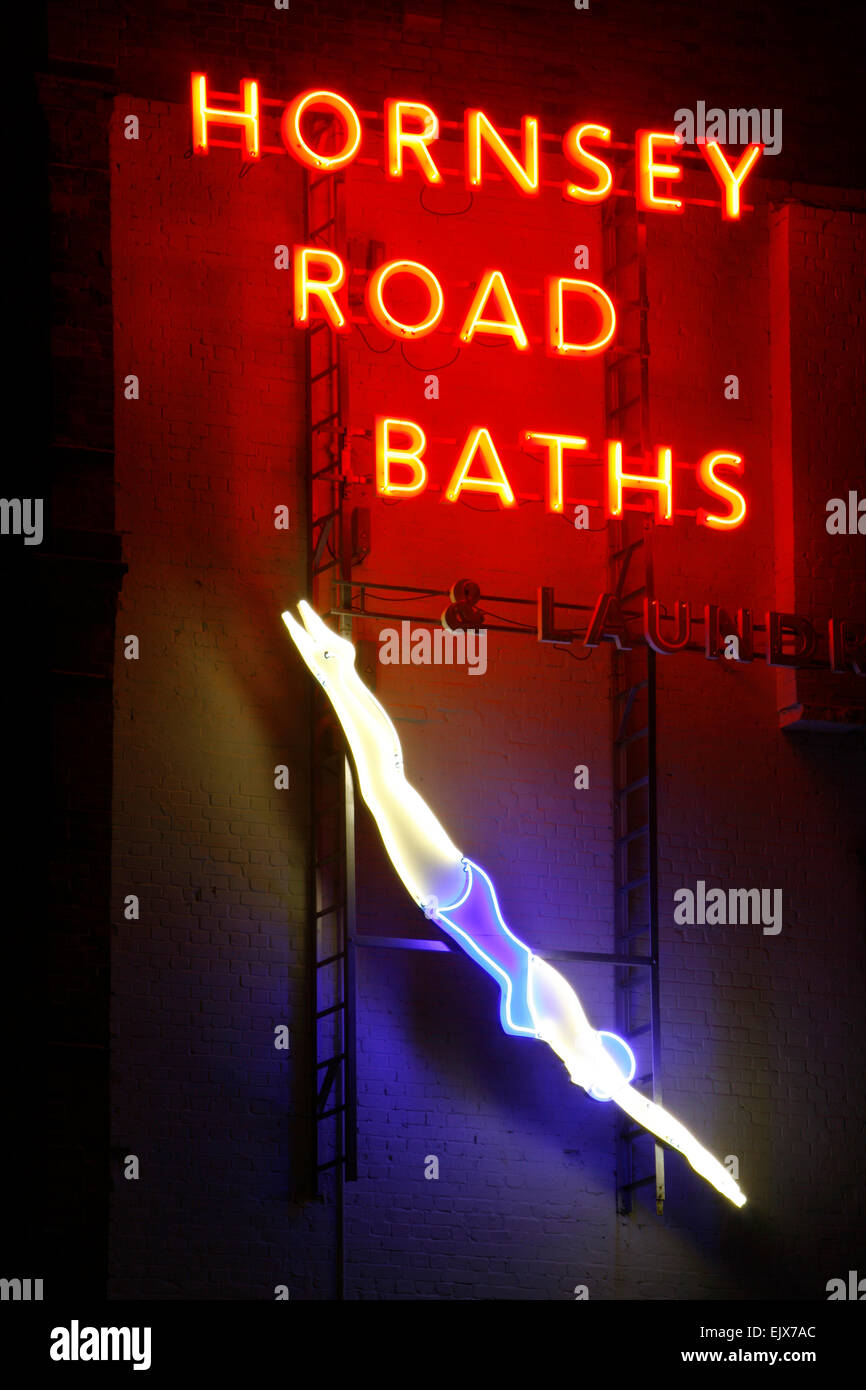 Hornsey Road Baths, Holloway, London, UK Stock Photo