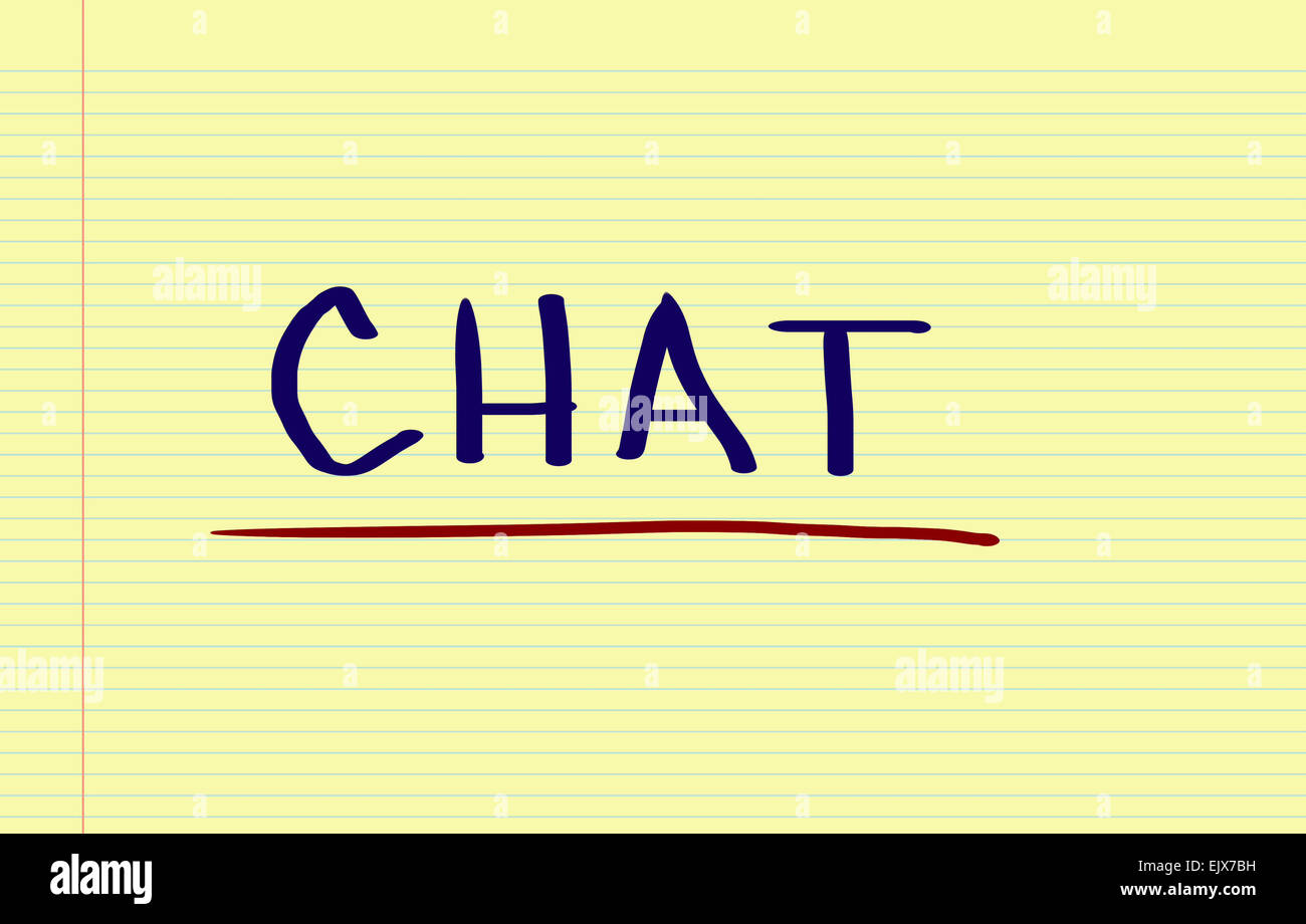 Chat Concept Stock Photo