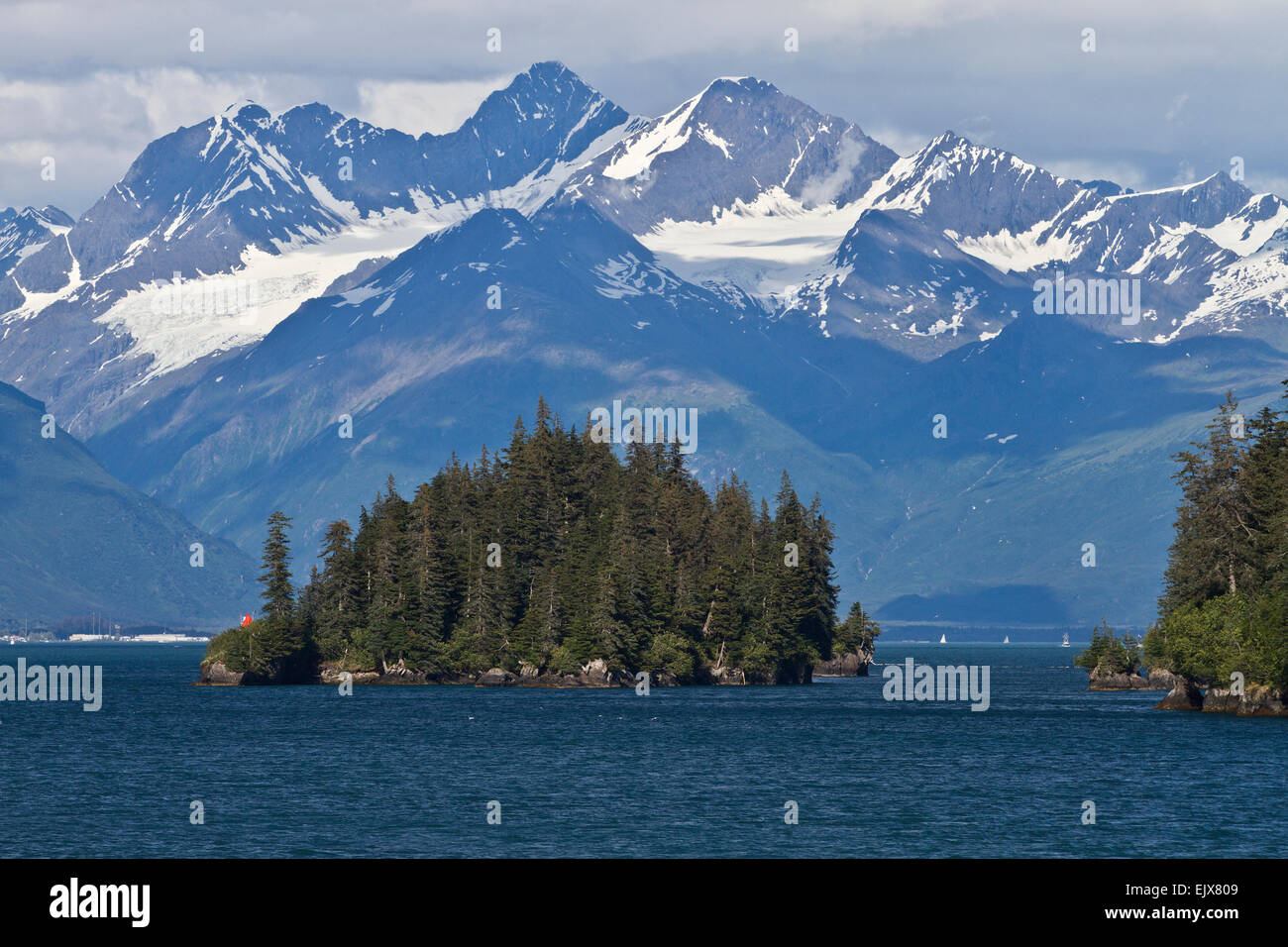 Prince William Sound, Alaska Stock Photo