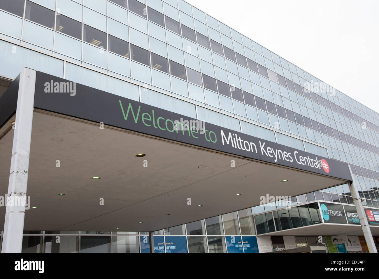 Milton Keynes, UK 2nd April 2015. Trains to London Euston will terminate at Milton Keynes