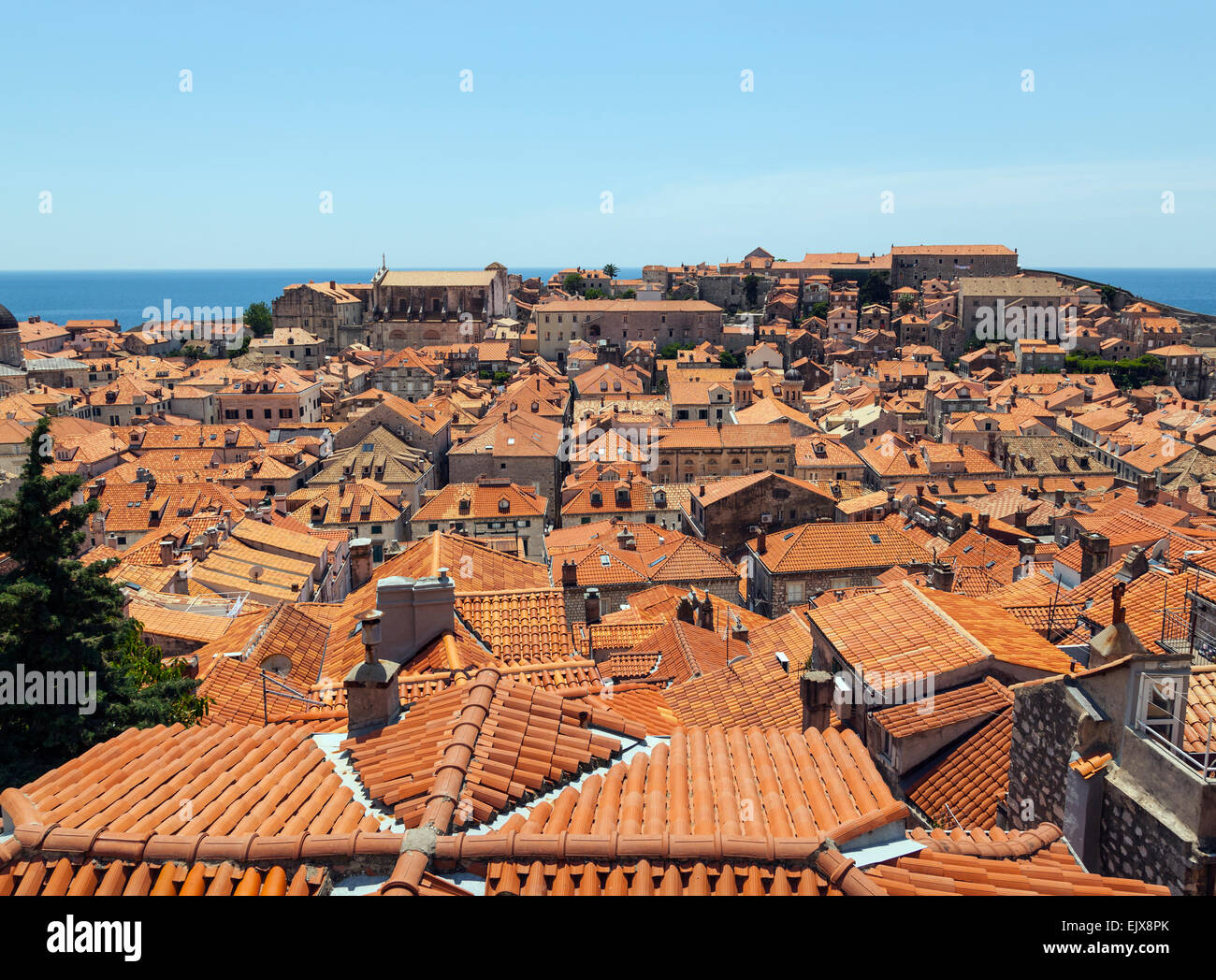 Medieval town birds eye view hi-res stock photography and images - Alamy