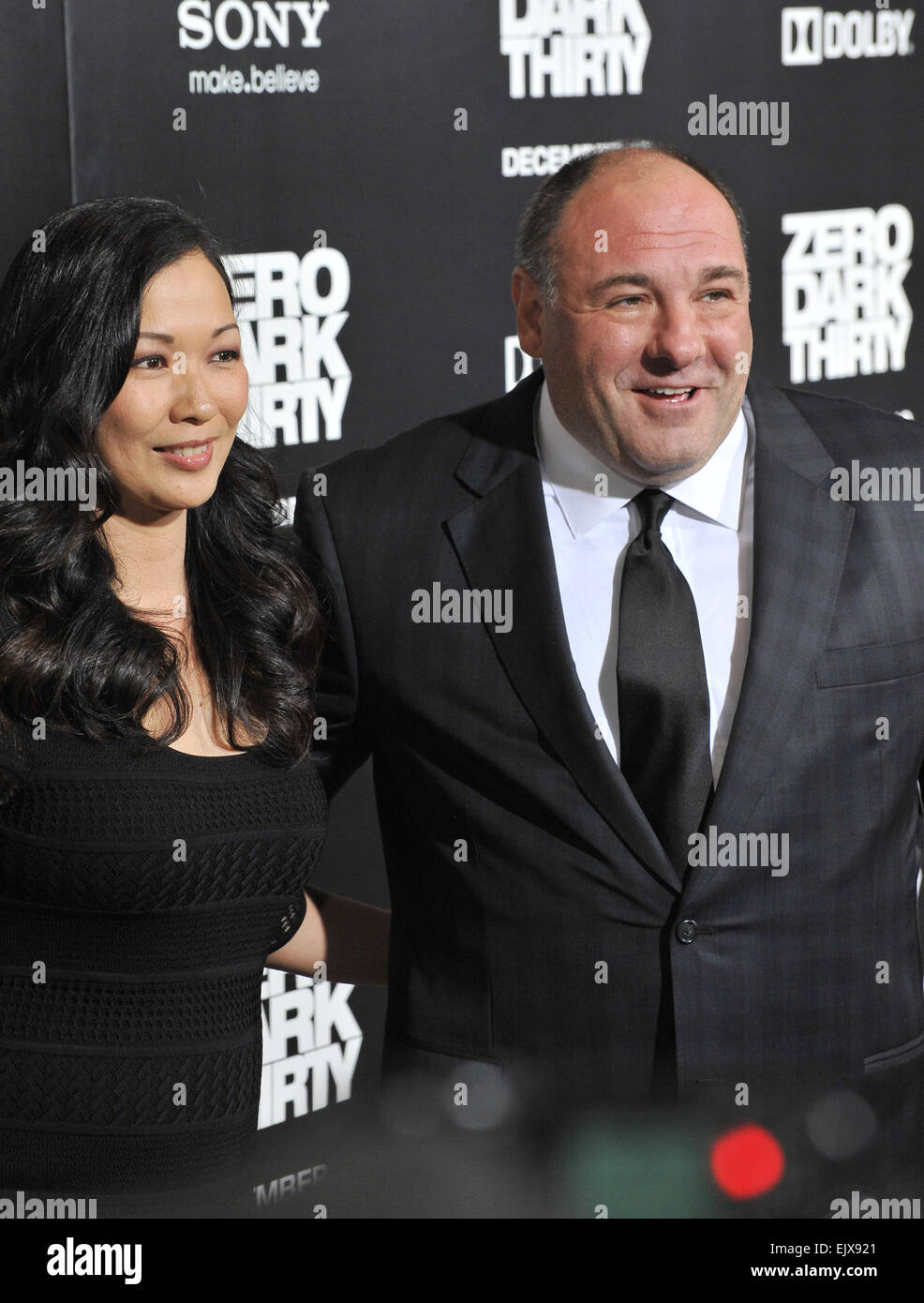 James gandolfini wife hires stock photography and images Alamy