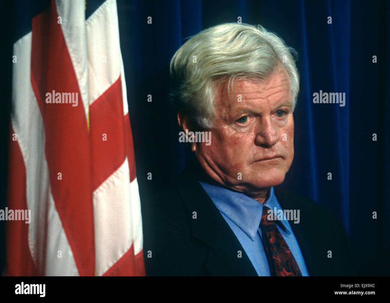 US Senator Ted Kennedy during an event September 15, 1996 in Washington, DC. Stock Photo