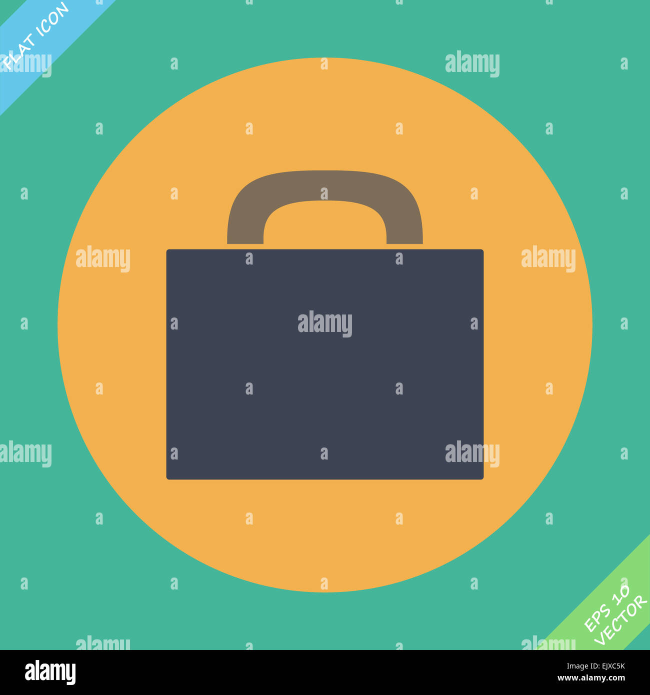 Briefcase icon vector illustration. Flat design Stock Photo Alamy