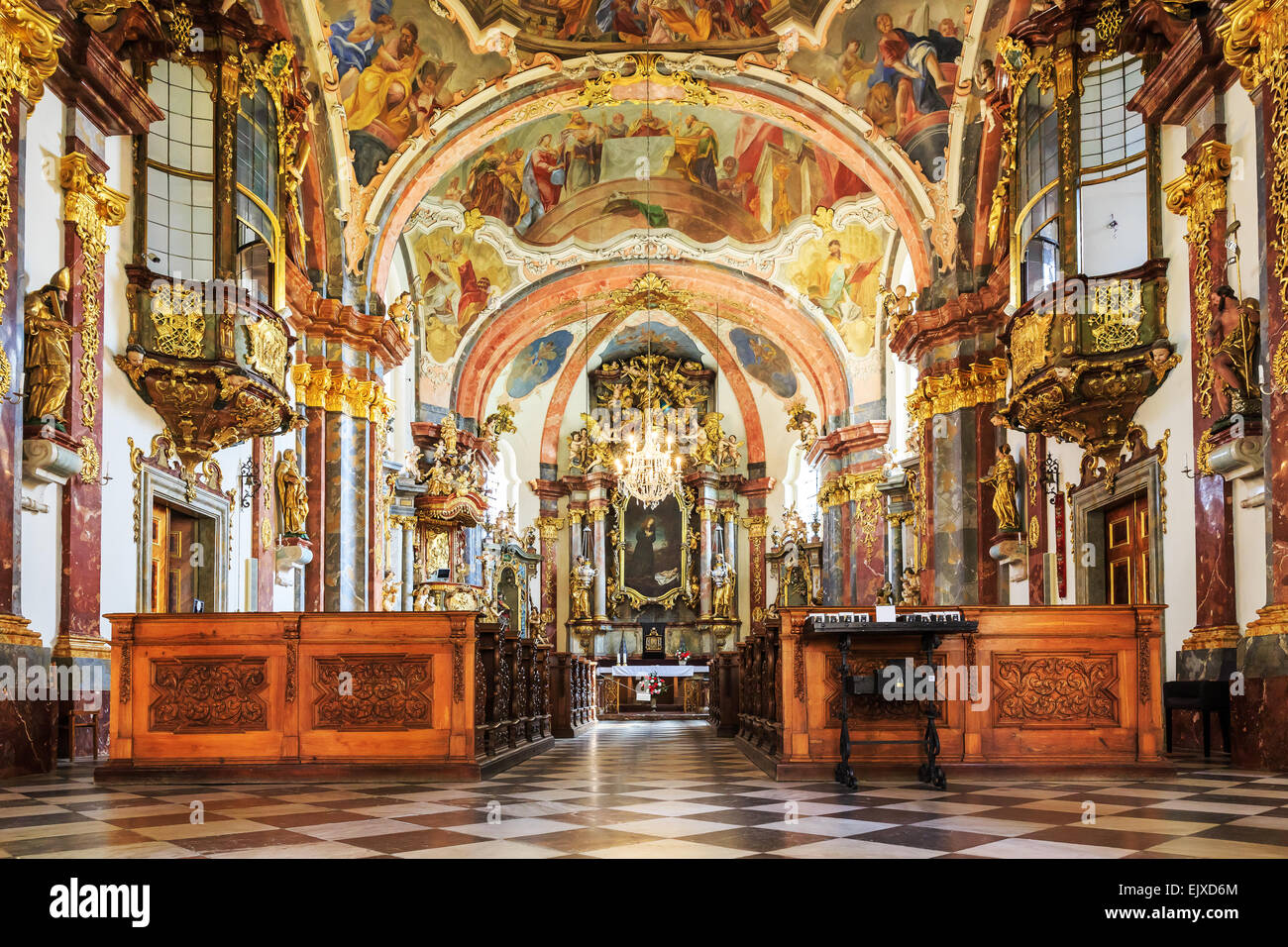 Loreto Monastery. Prague, Czech Repubilc Stock Photo