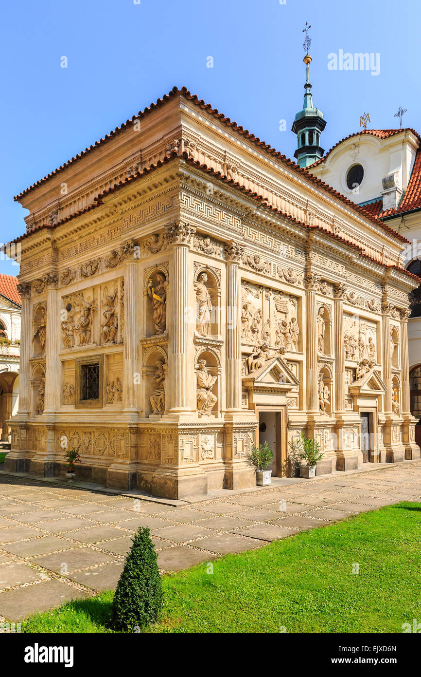 Santa Casa, Loreto. Prague, Czech Republic Stock Photo