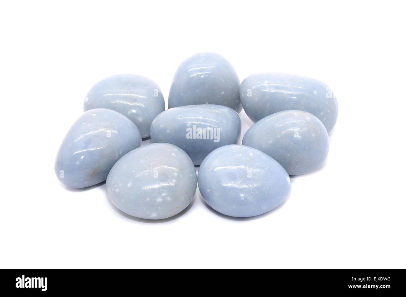 Angelite Stock Photo - Alamy