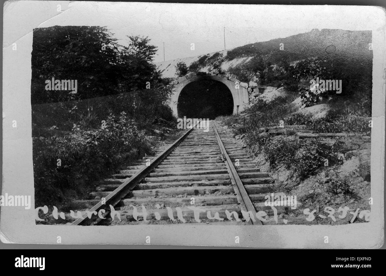 Church Hill Tunnel [no title] Stock Photo