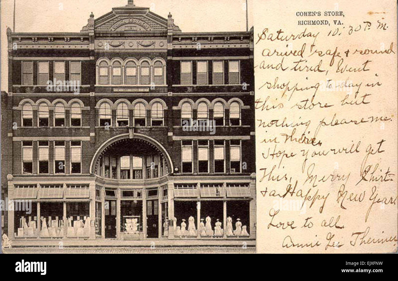 Early 1900s store window hi-res stock photography and images - Alamy