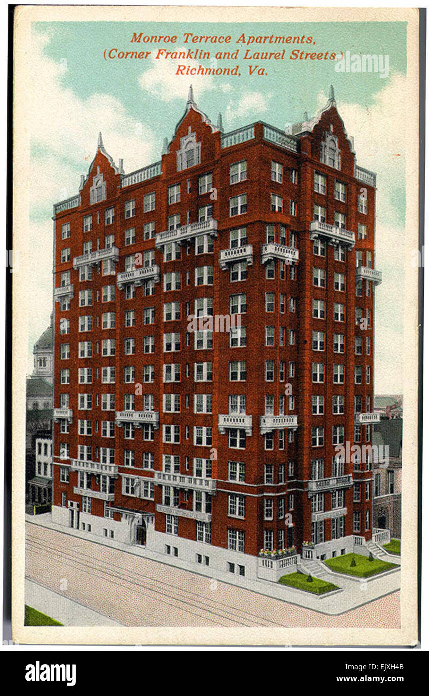 Monroe Terrace Apartments (Corner Franklin and Laurel Streets) Richmond