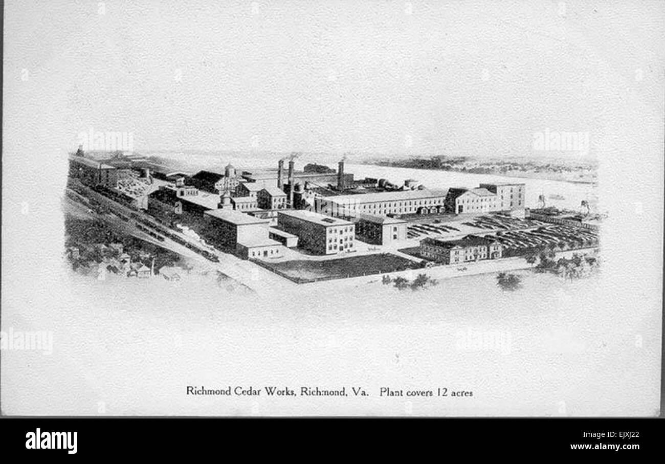 Richmond Cedar Works, Richmond, Va Stock Photo Alamy