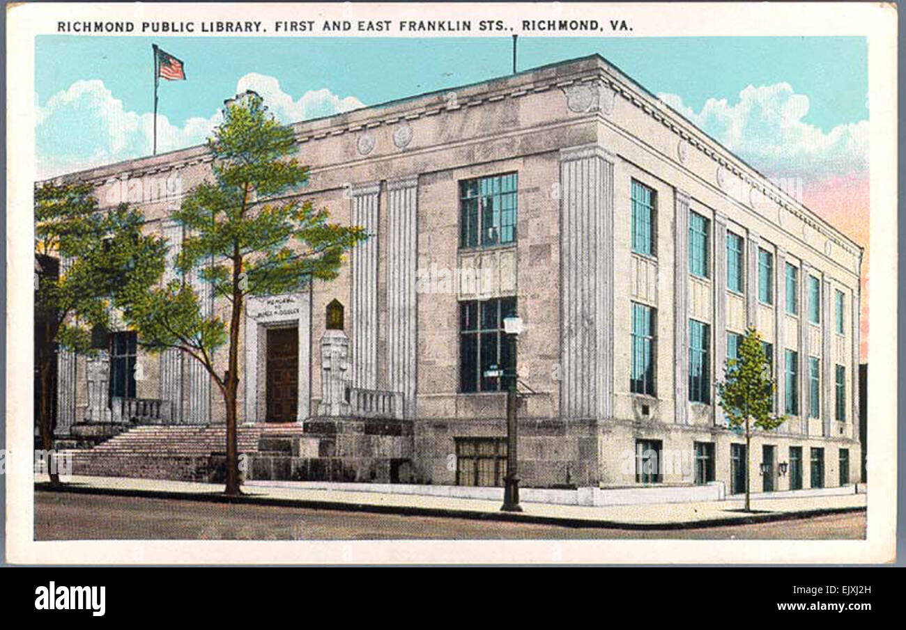 Richmond Public Library, First and East Franklin Sts, Richmond, Va