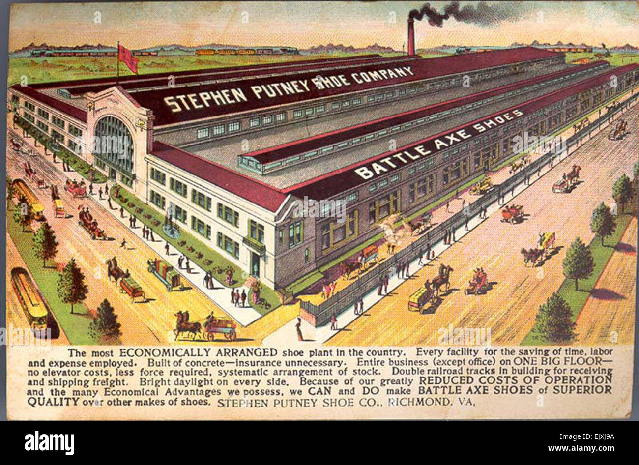 Stephen Putney Shoe Co, Richmond, Va Stock Photo Alamy