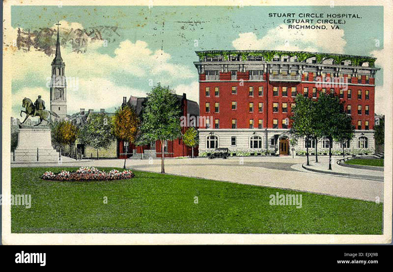 Stuart Circle Hospital (Stuart Circle) Richmond, Va Stock Photo - Alamy