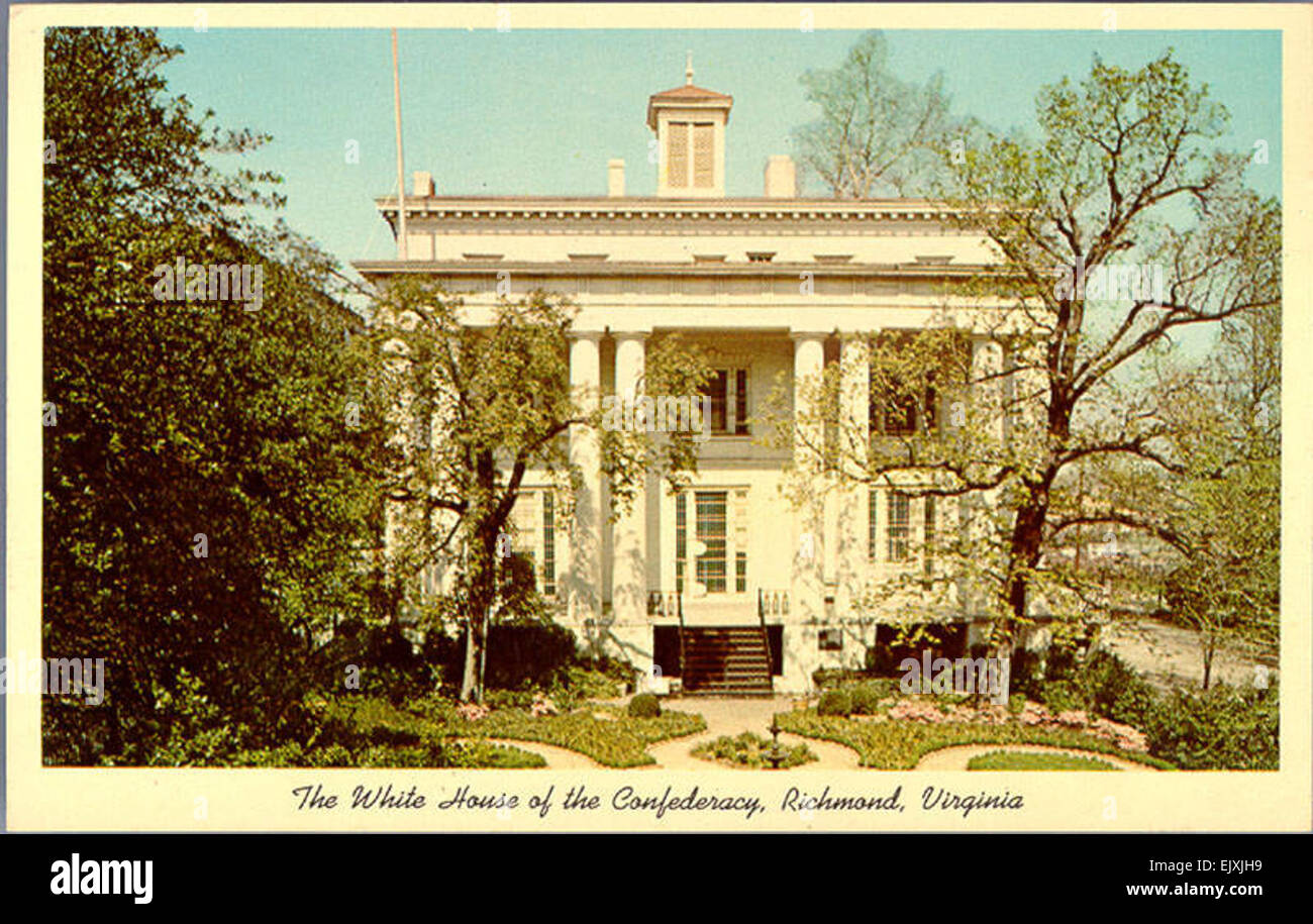 White House of the Confederacy Richmond, Virginia Stock Photo Alamy