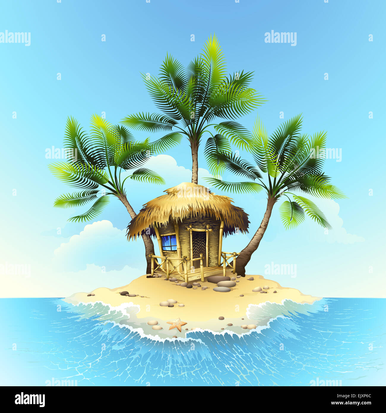 ダイヤモンドアートクラブ Tropical Island Hut 【公式通販】