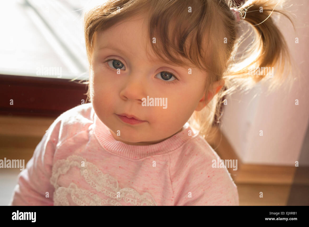 Portrait of a little girl Stock Photo