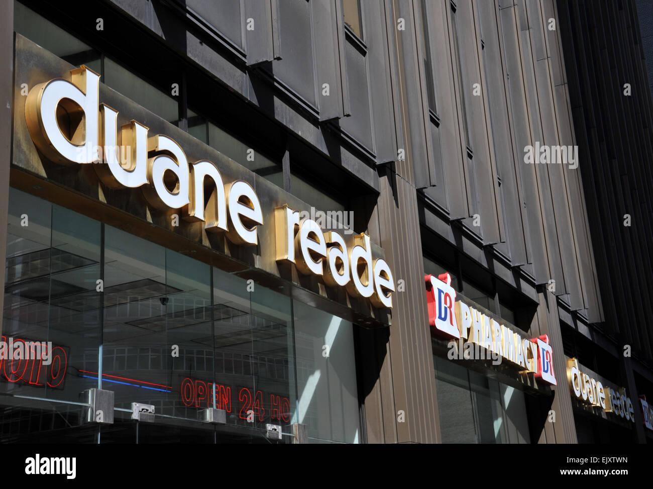 Duane Reade pharmacy on Fifth Avenue, New York City, USA Stock Photo