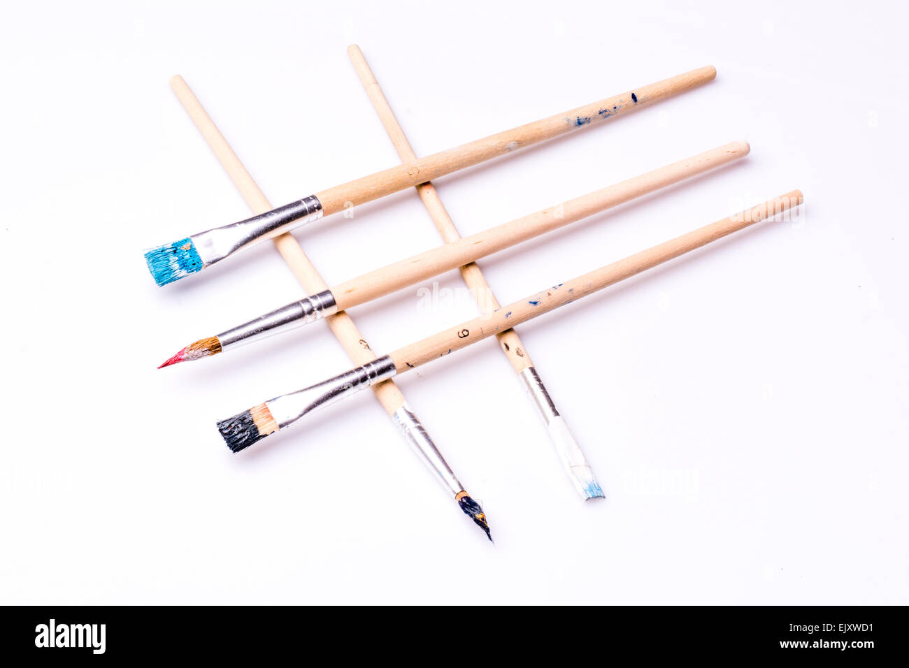 Variety new paint brushes hi-res stock photography and images - Alamy