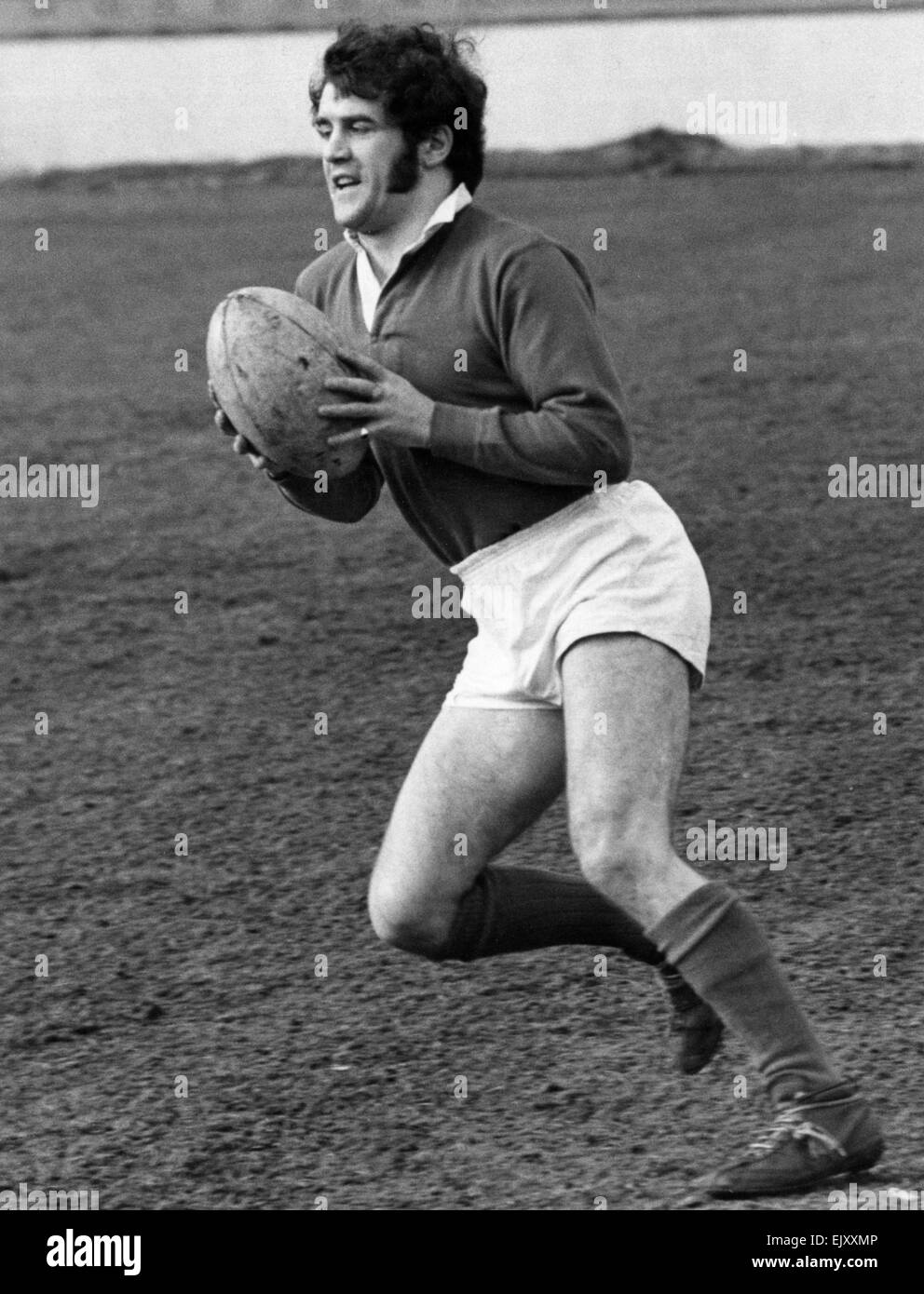David Watkins MBE (born March 5, 1942 in Blaina, Wales) is a Welsh former dual-code rugby international, having played both rugby union and rugby league football between 1967 and 1983. He is the only player to have captained both the British and Irish Lions rugby union side and the Great Britain rugby league teams. Stock Photo