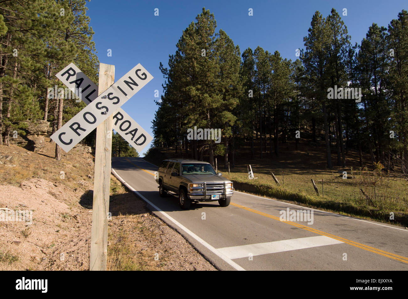 Custer Sd Sign Custer state park sign south hi-res stock photography and images - Alamy