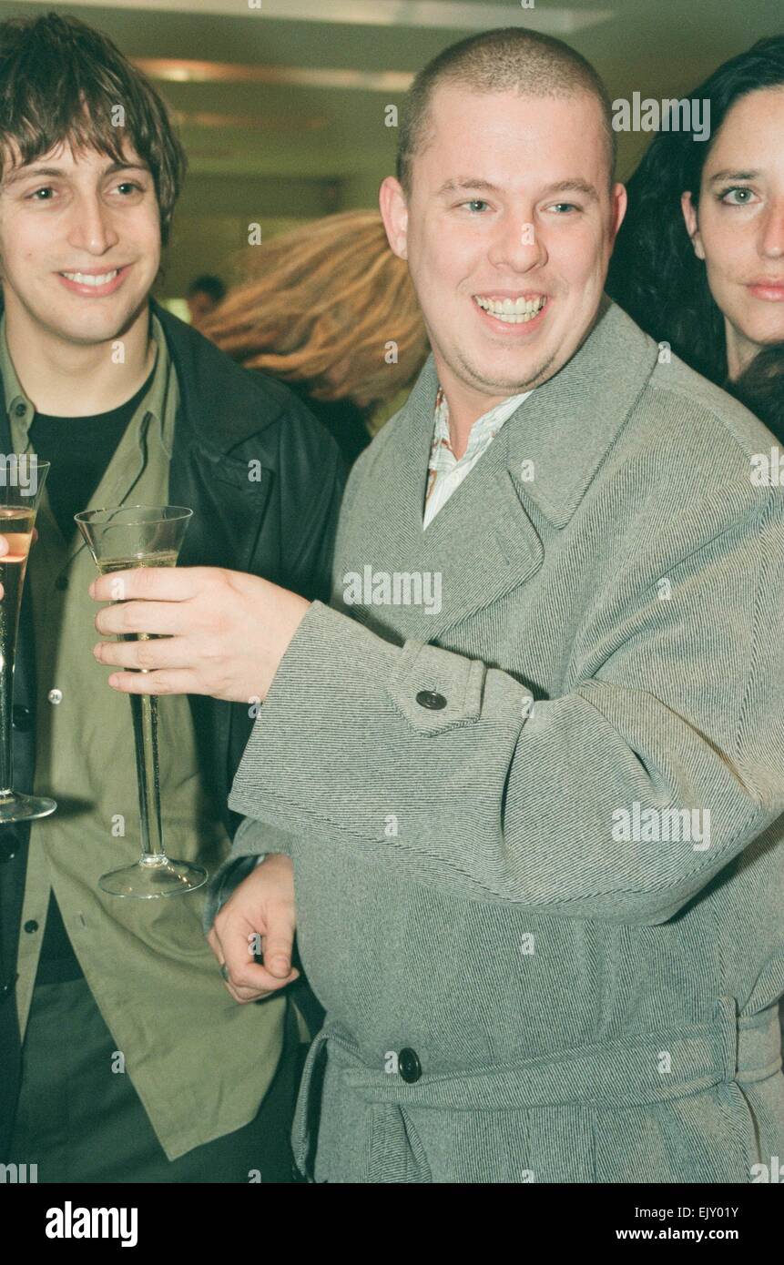 Designer Alexander McQueen recently appointed at French couture