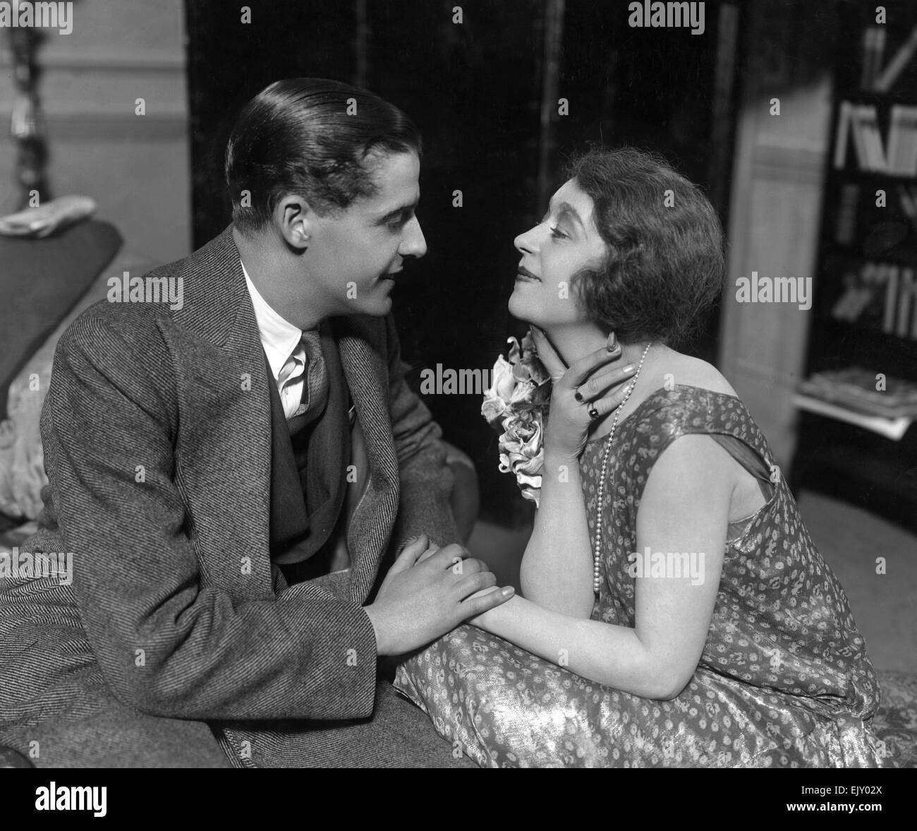 Scene from the play Skin Deep. 25th July 1928. Stock Photo