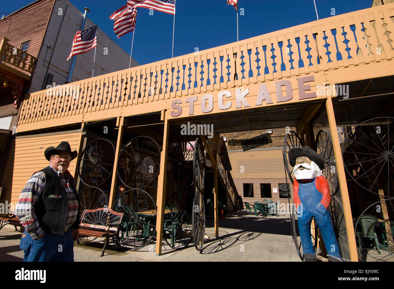 Main Street, Deadwood, Black Hills, South Dakota, USA Stock Photo - Alamy