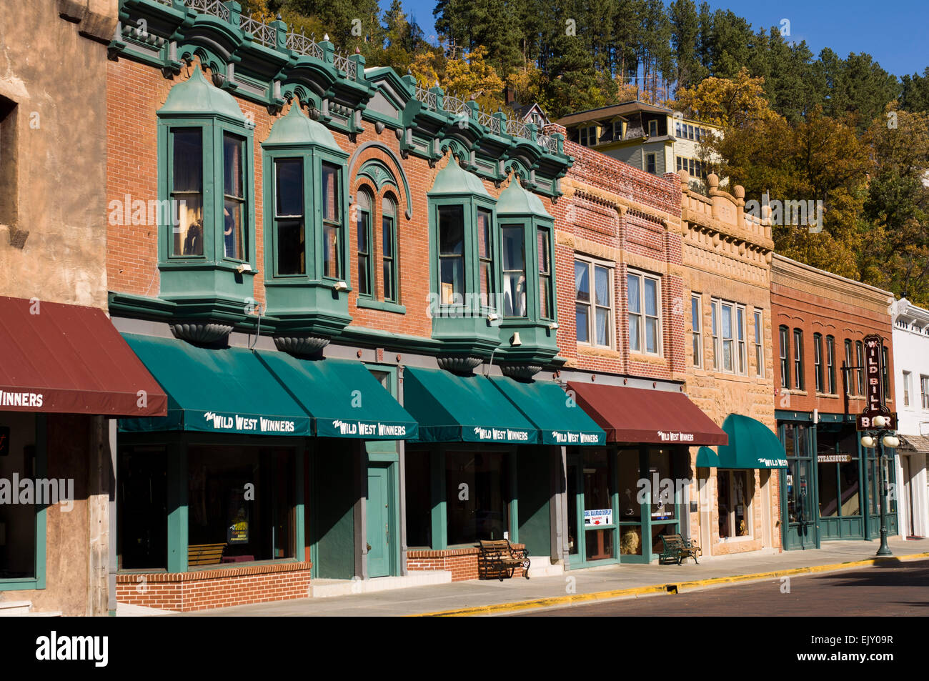 Main Street, Deadwood, Black Hills, South Dakota, USA Stock Photo - Alamy