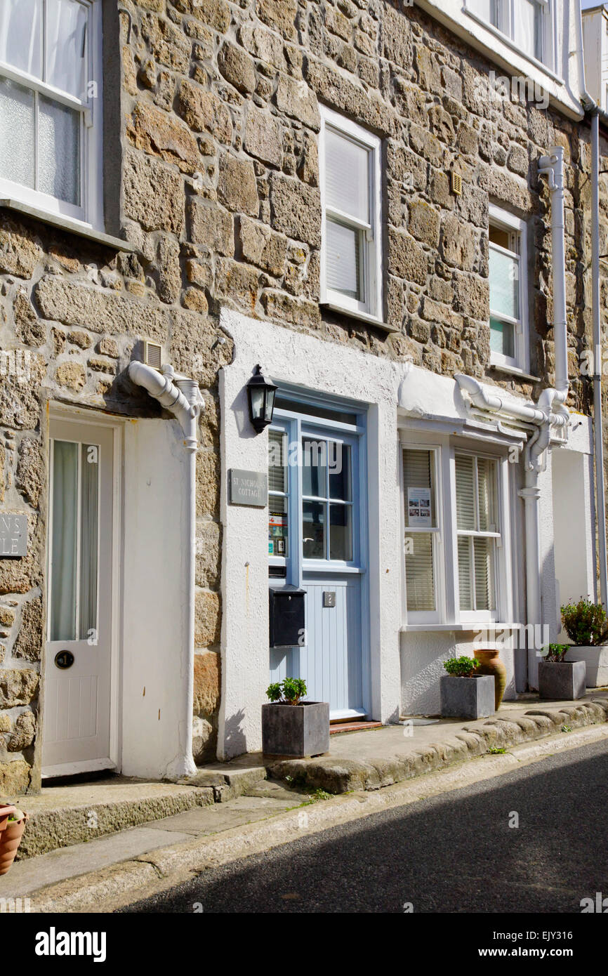 St Ives a charming historic seaside town in Cornwall England UK St Nicholas Cottage Downalong