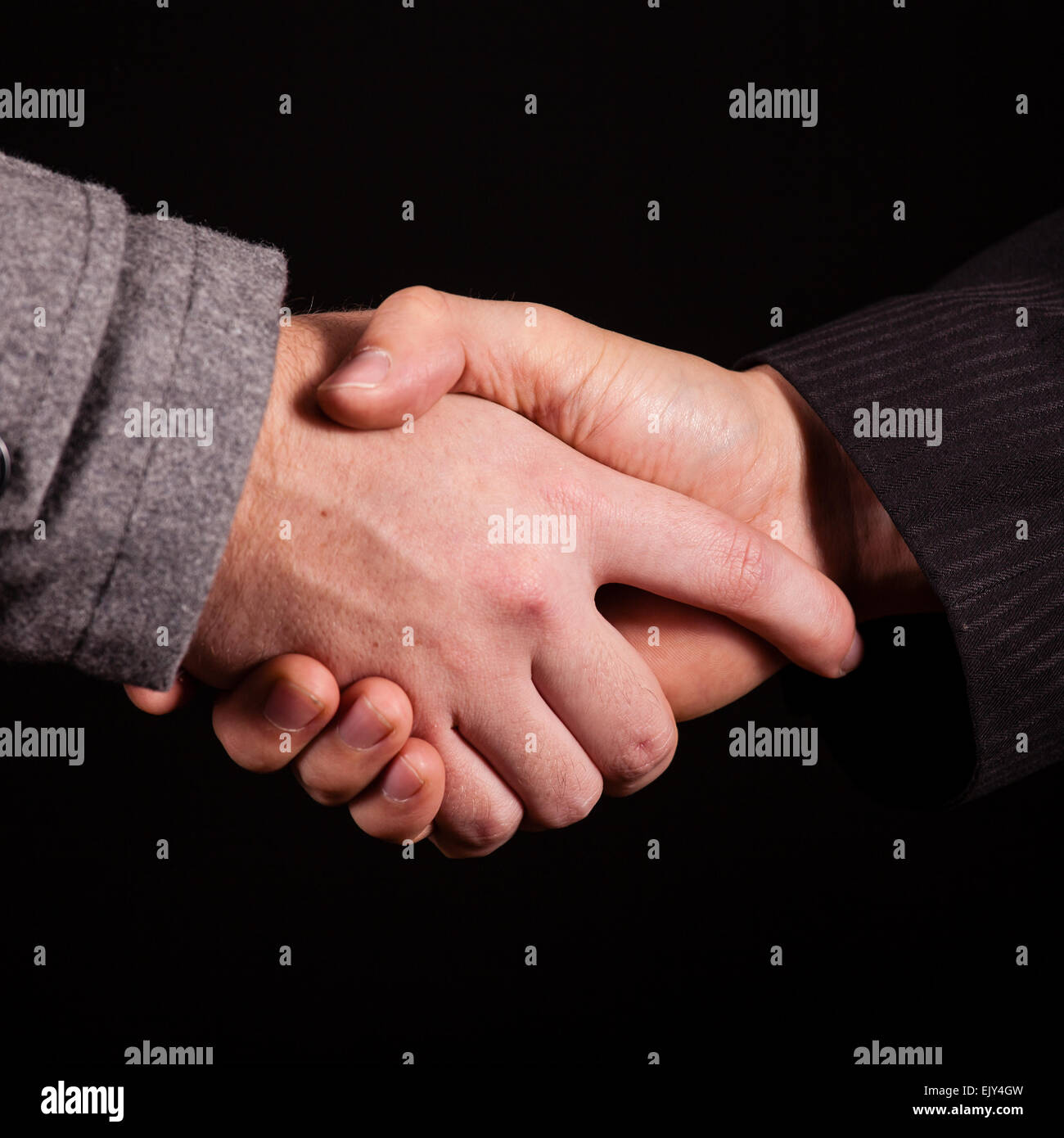 Black Men Shaking Hands Stock Photos & Black Men Shaking Hands Stock