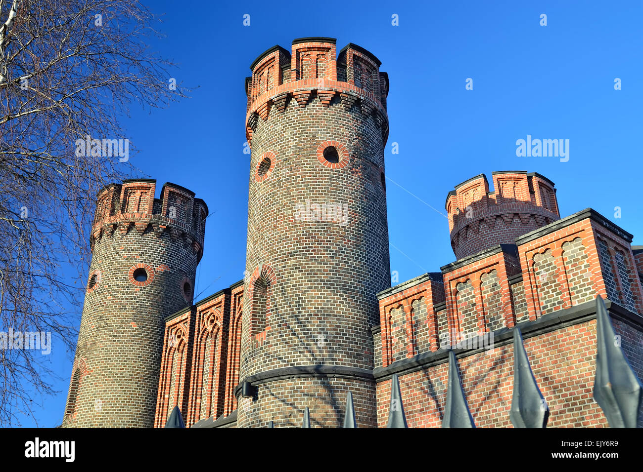 Friedrichsburg Gate - old German Fort in Koenigsberg. Kaliningrad ...