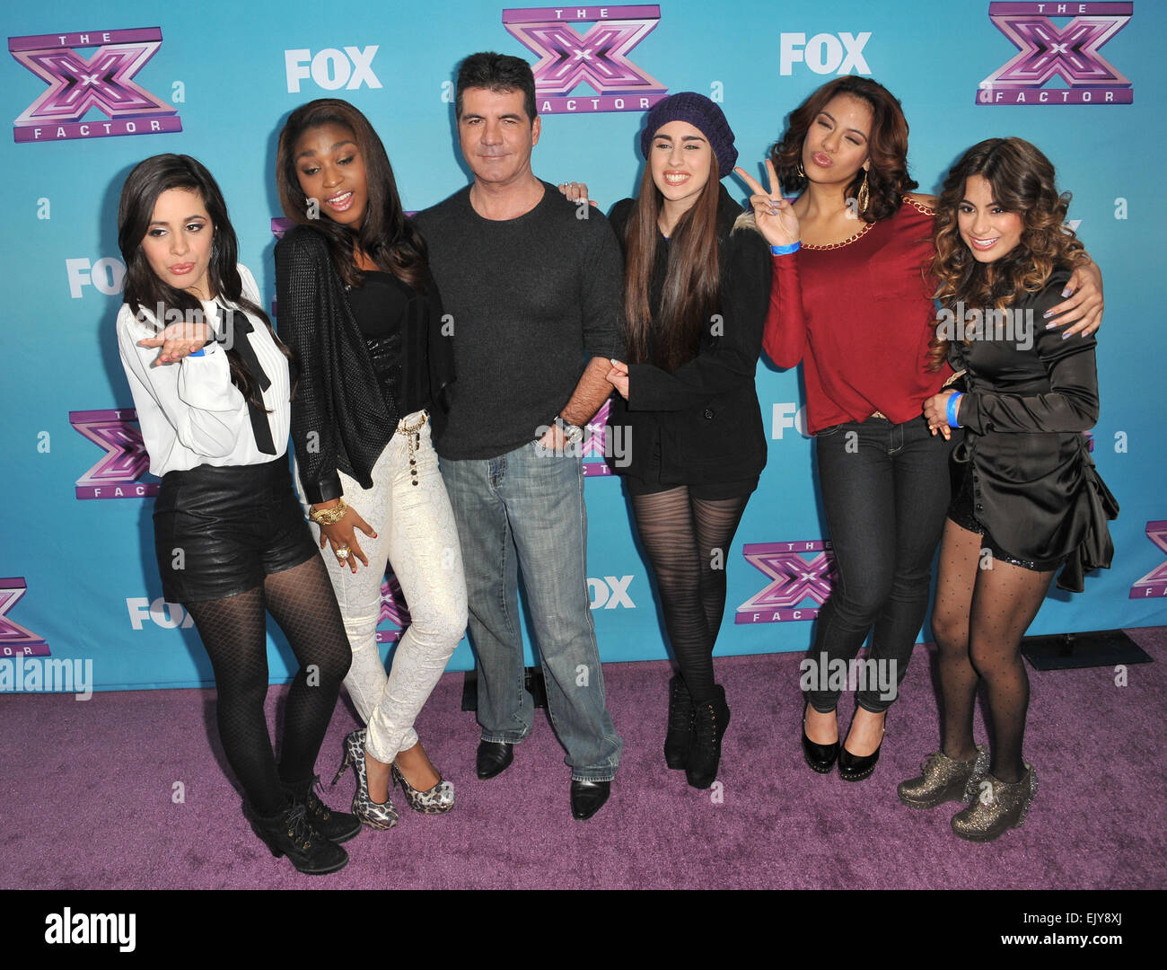 Simon cowell x factor finale hires stock photography and images Alamy