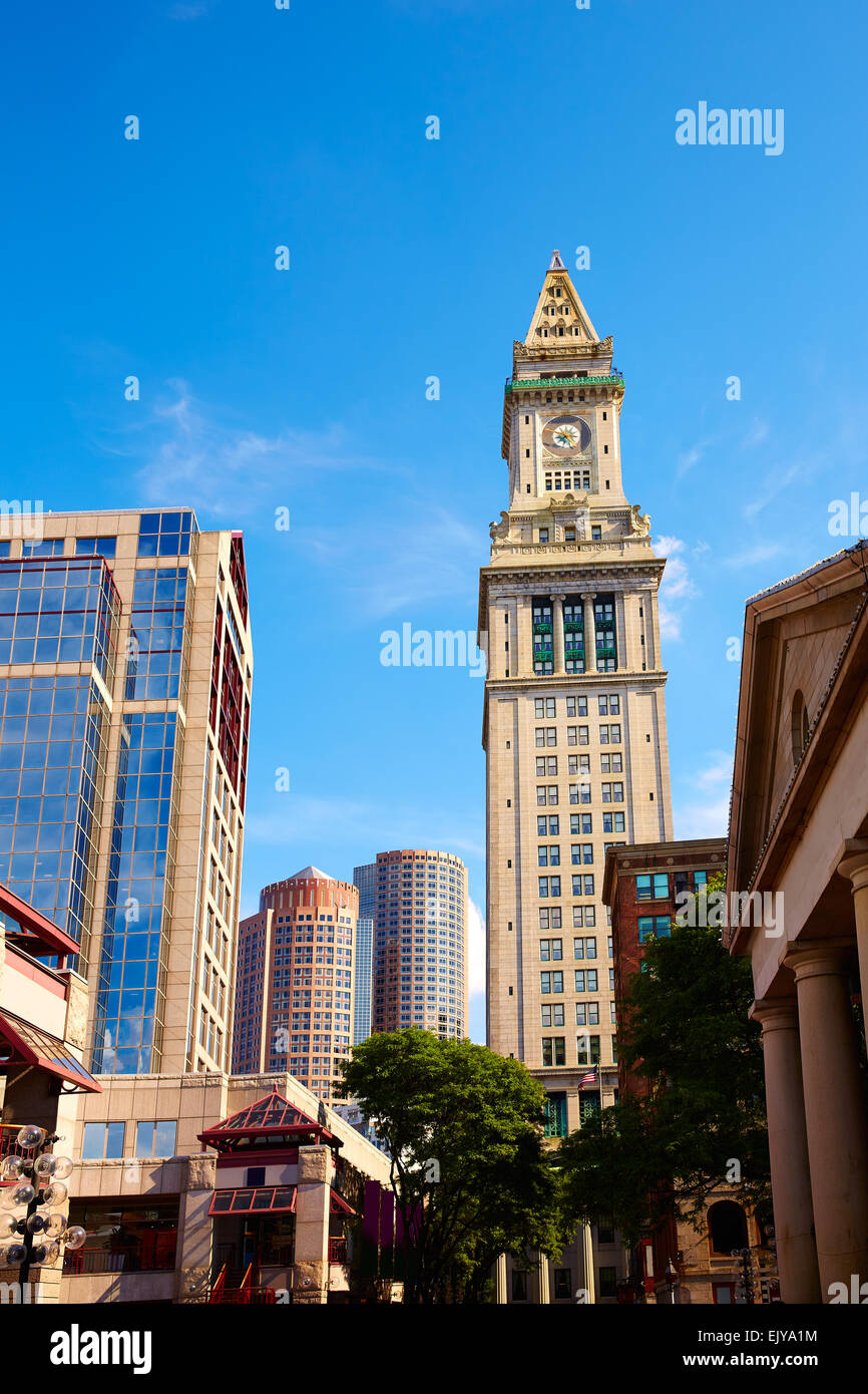 Usa new england clock tower hi-res stock photography and images - Alamy