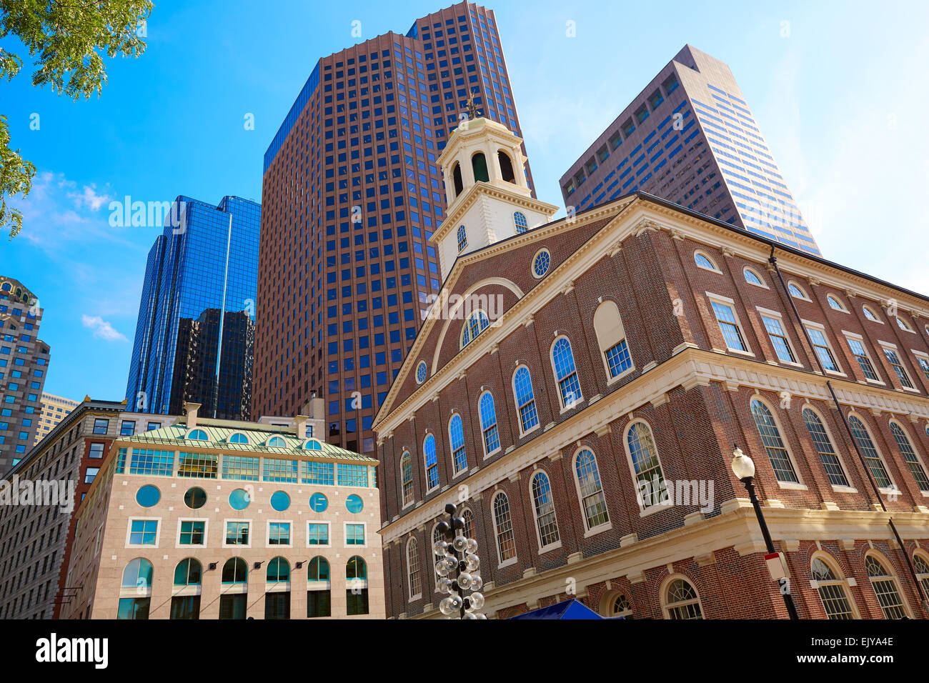 Boston Faneuil Hall marketplace in Massachusetts USA Stock Photo Alamy