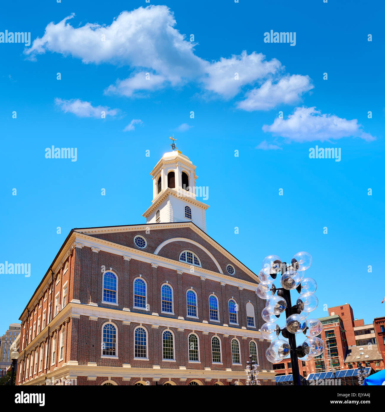 Boston Faneuil Hall marketplace in Massachusetts USA Stock Photo Alamy